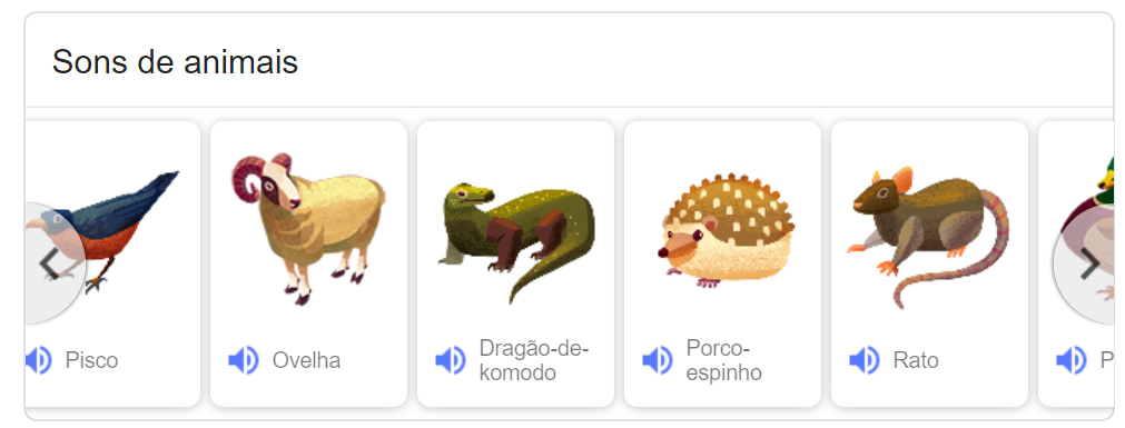 Animais em 3D do Google na sua sala!